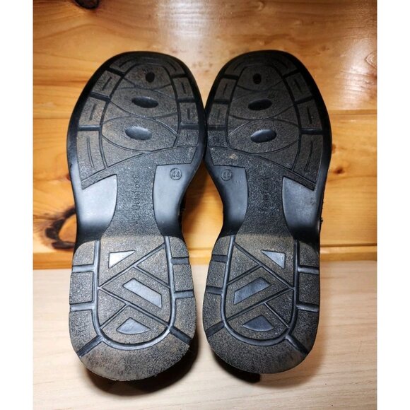 Spring Step Rylan Men's Shoes 44 Black Leather Orthopedic Closed Back Sandal - Picture 7 of 8